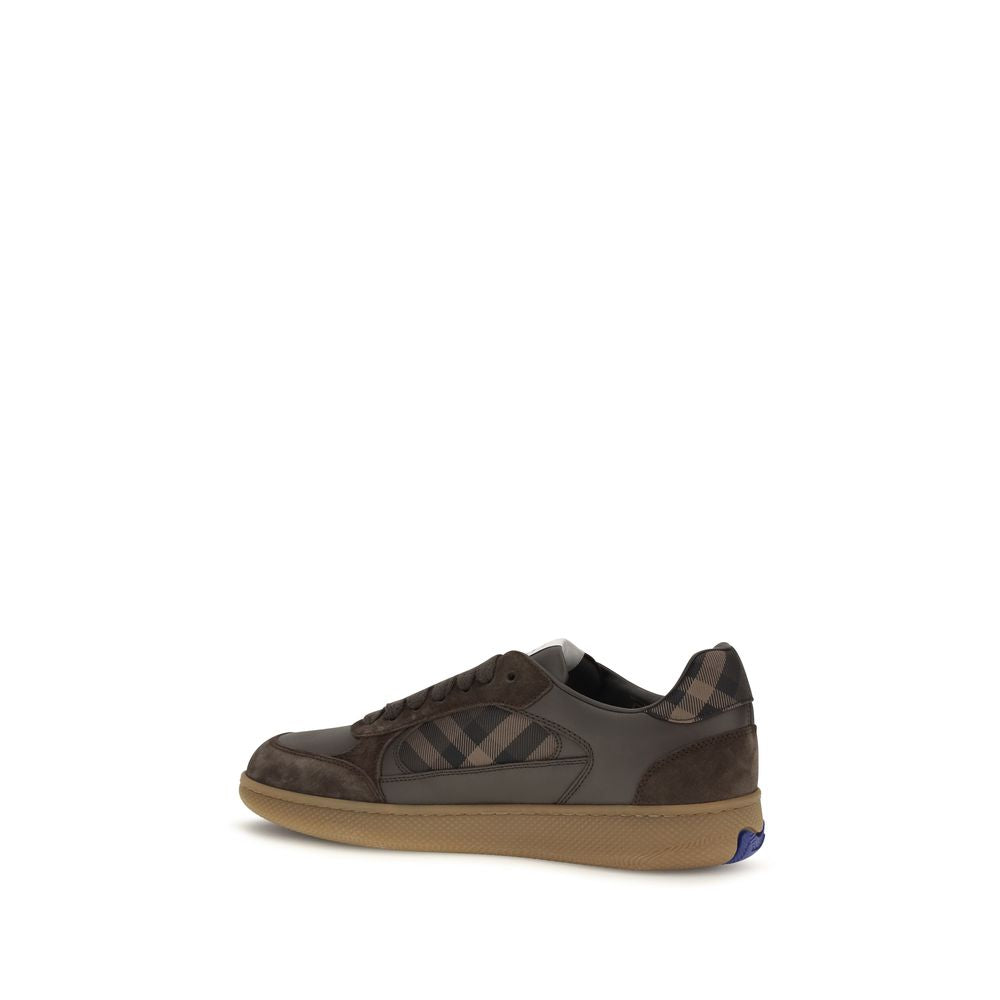 Brown Calf Leather Bos Taurus Athletic Sneakers