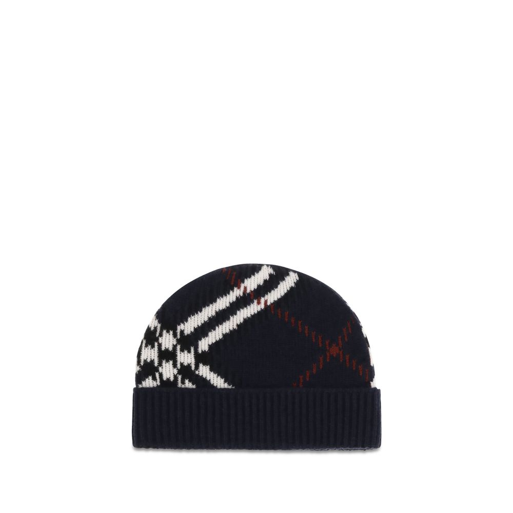 Blue Cashmere Beanie