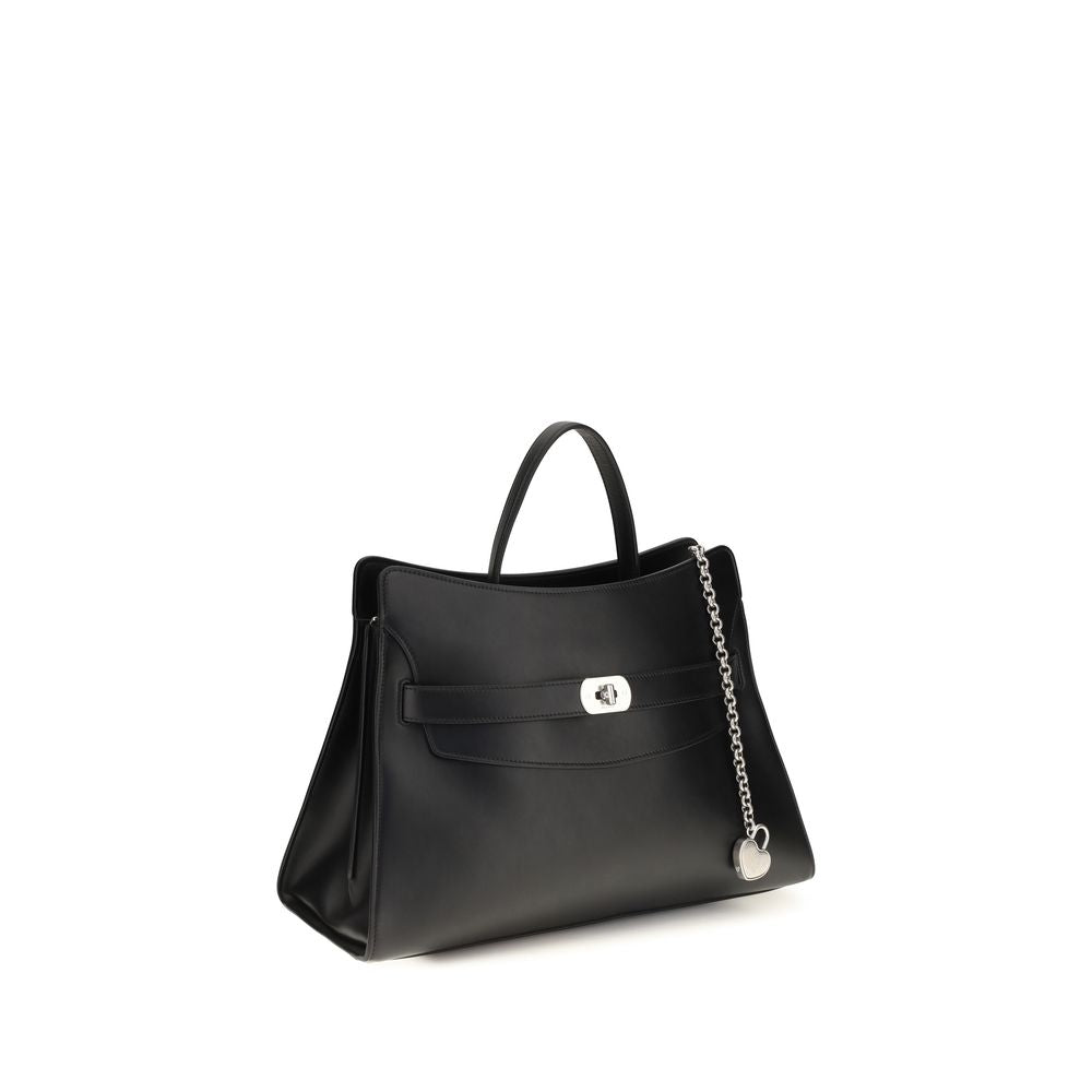 Black Calf Leather Bos Taurus Shoulder Bag