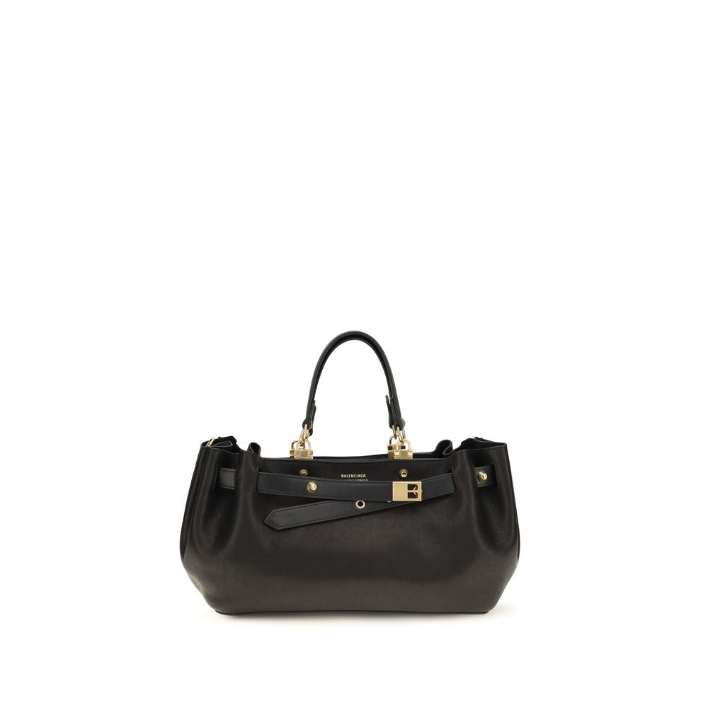 Black Calf Leather Bos Taurus Shoulder Bag