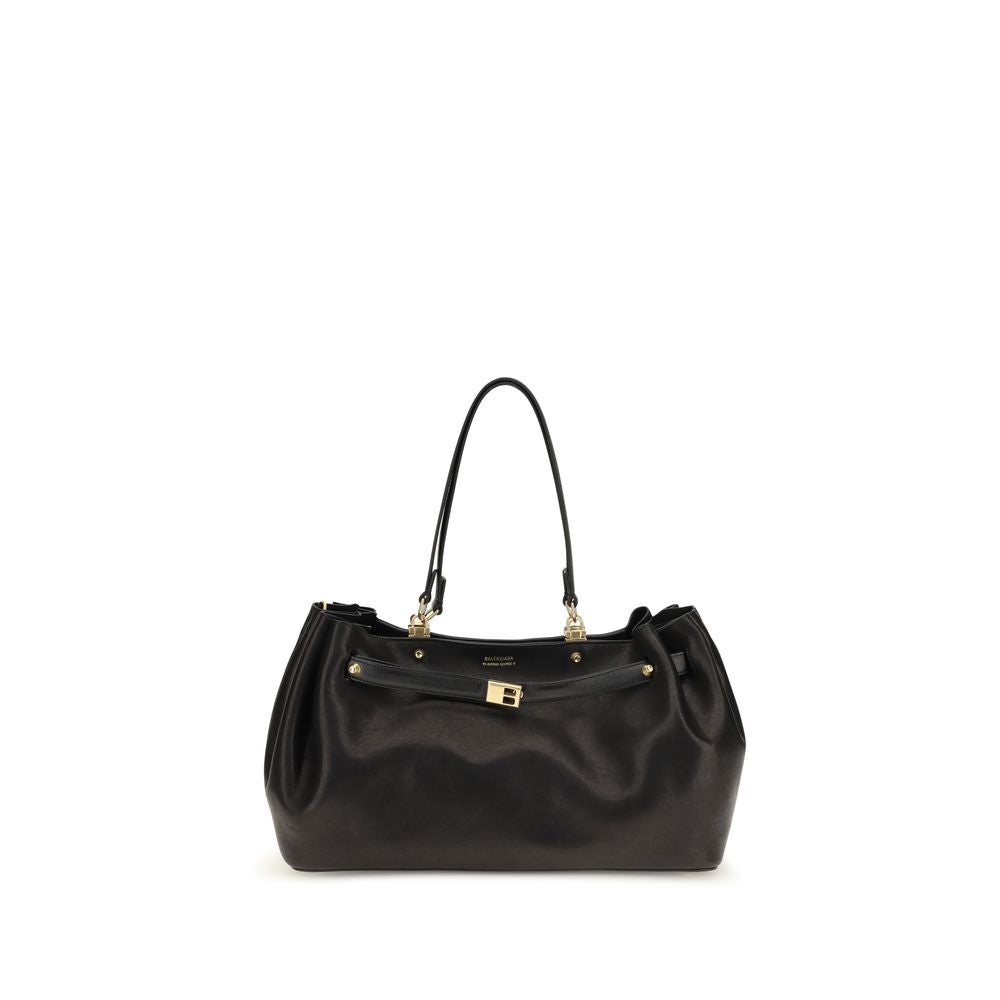 Black Calf Leather Bos Taurus Shoulder Bag
