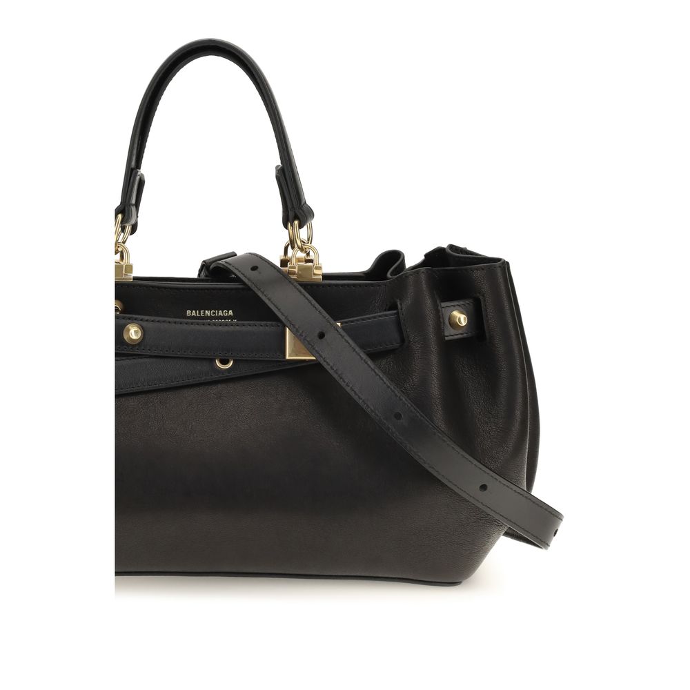 Black Calf Leather Bos Taurus Shoulder Bag