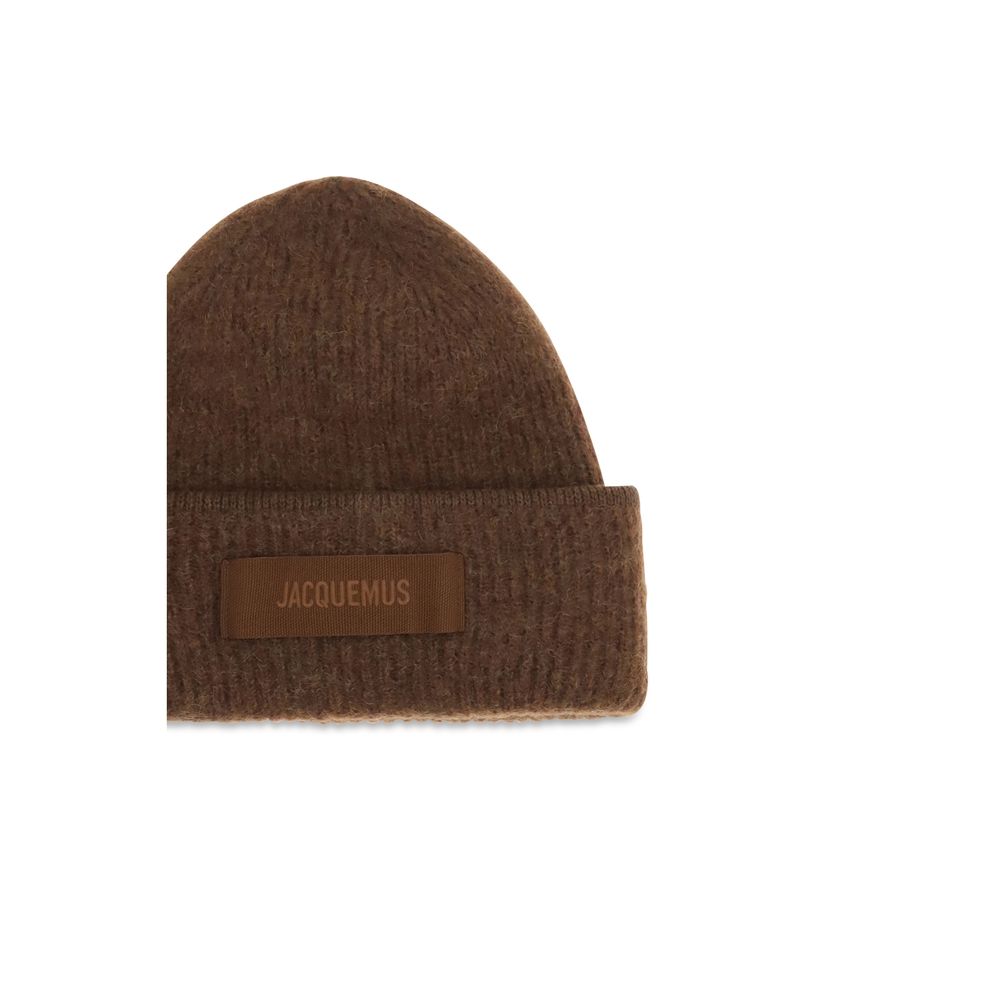 Brown Alpaca Vicugna Pacos Beanie