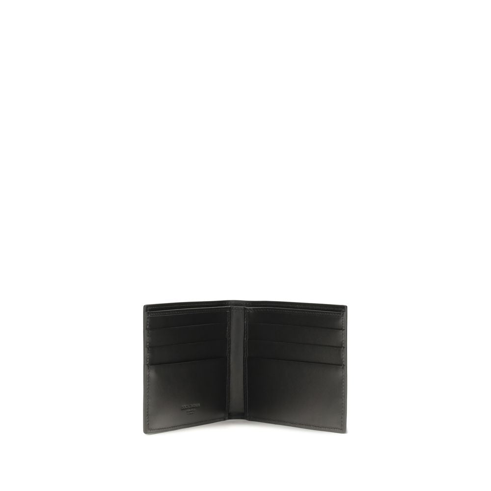 Black Calf Leather Bos Taurus Wallet