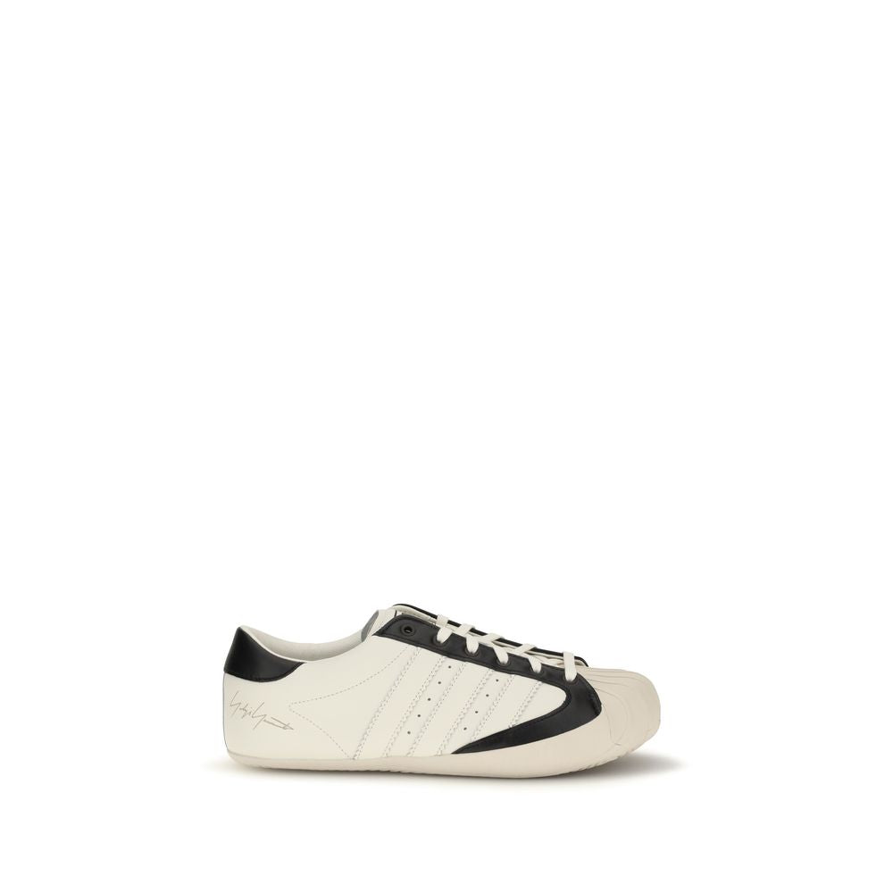 White Calf Leather Bos Taurus Low Top Sneakers