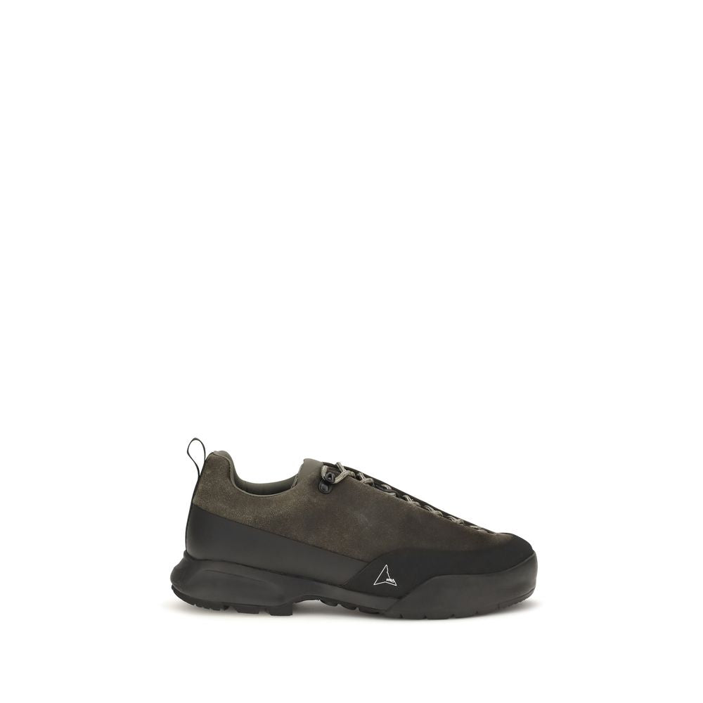 Brown Calf Leather Bos Taurus Athletic Sneakers