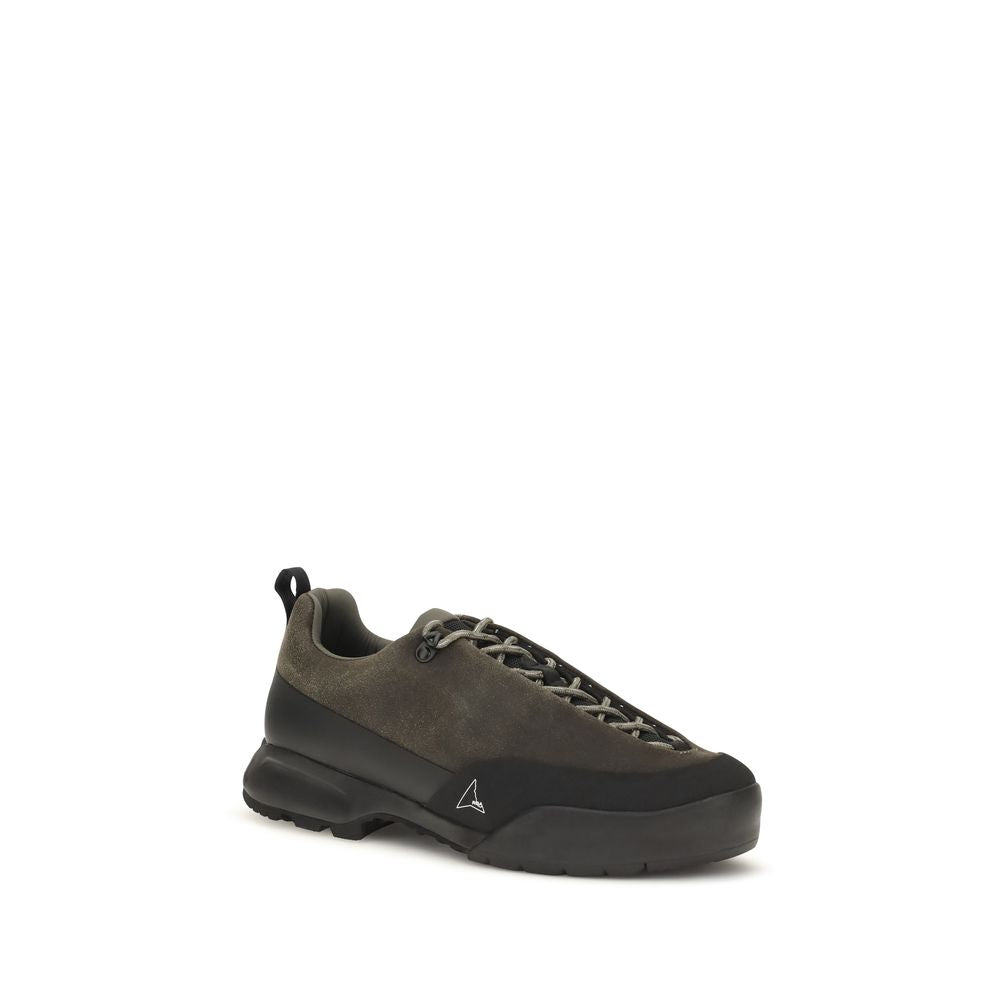 Brown Calf Leather Bos Taurus Athletic Sneakers