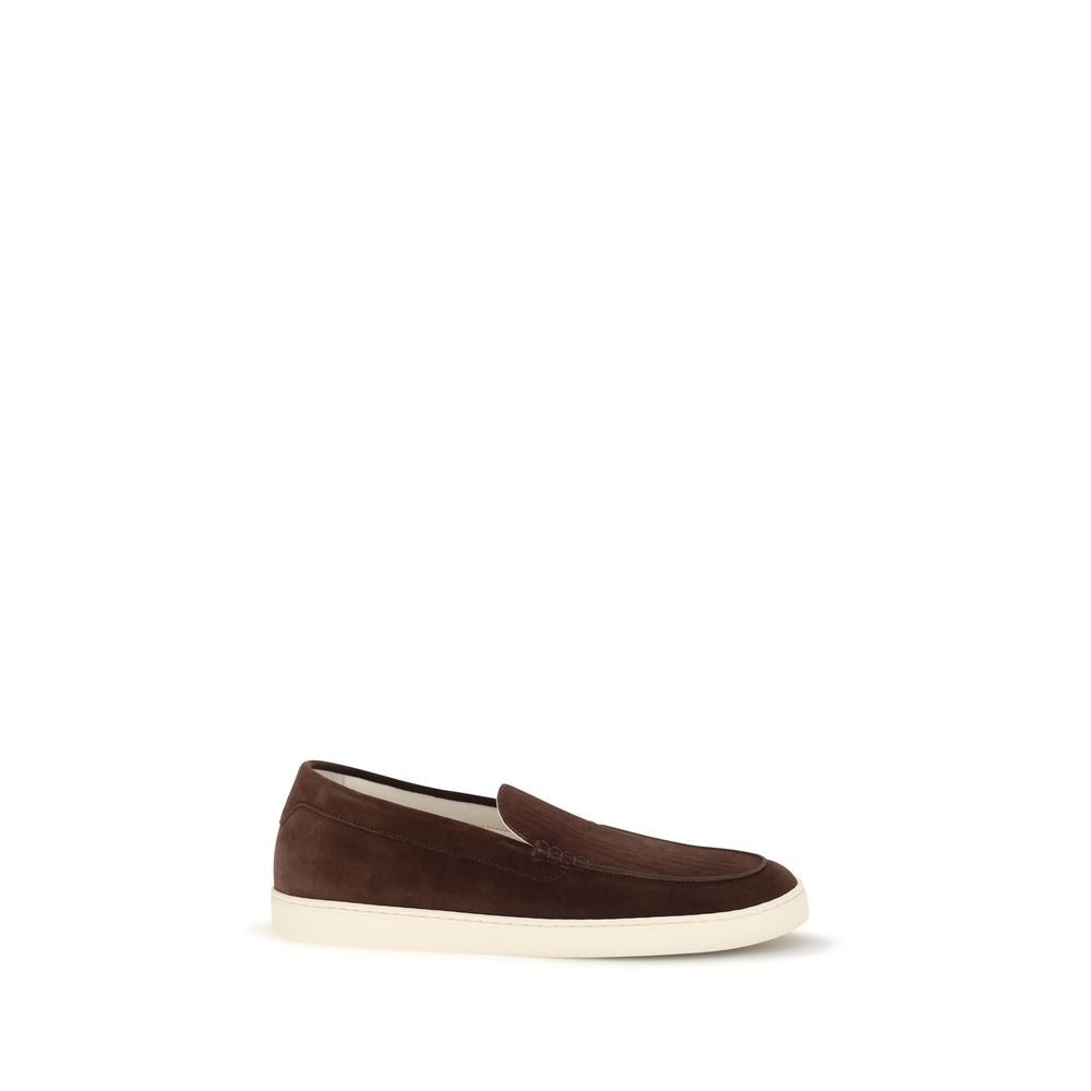 Bordeaux Calf Leather Bos Taurus Slip-On Loafers