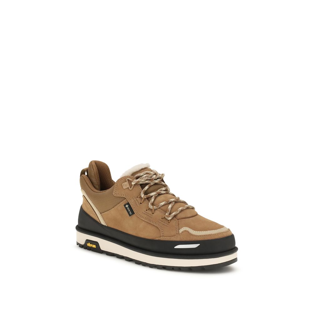 Brown Calf Leather Bos Taurus Athletic Sneakers