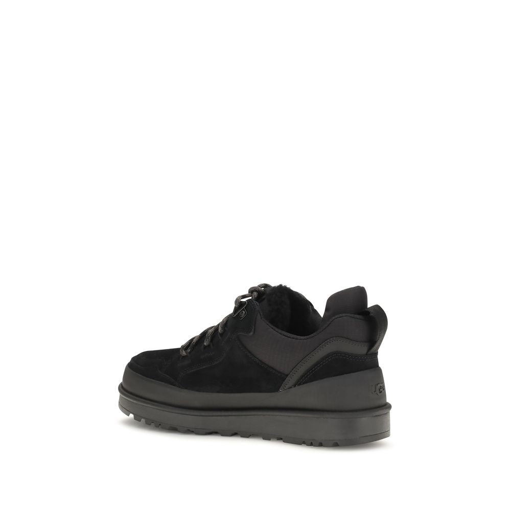 Black Calf Leather Bos Taurus Athletic Sneakers