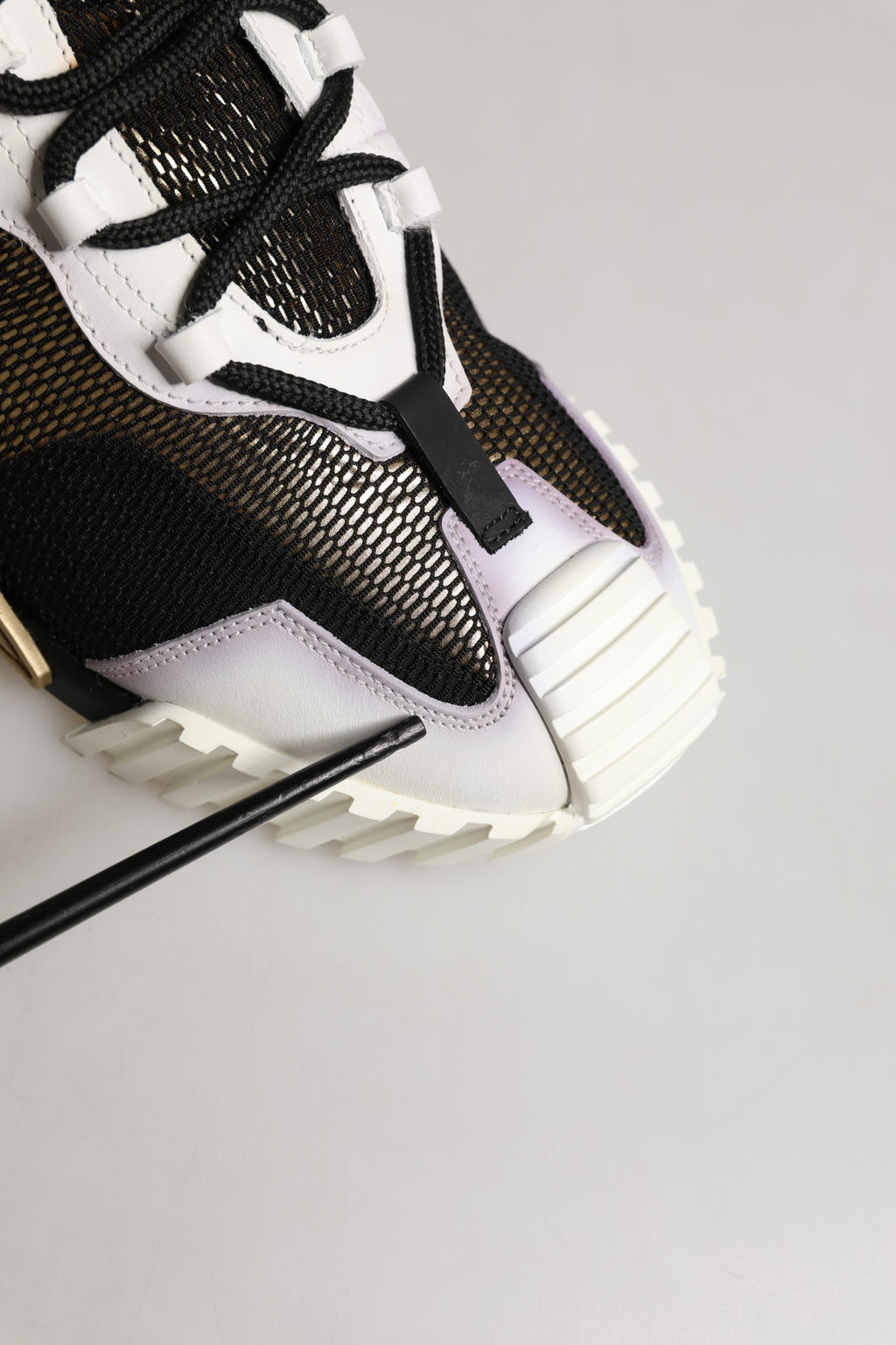 Black Gold NS1 High Top Sneakers Shoes