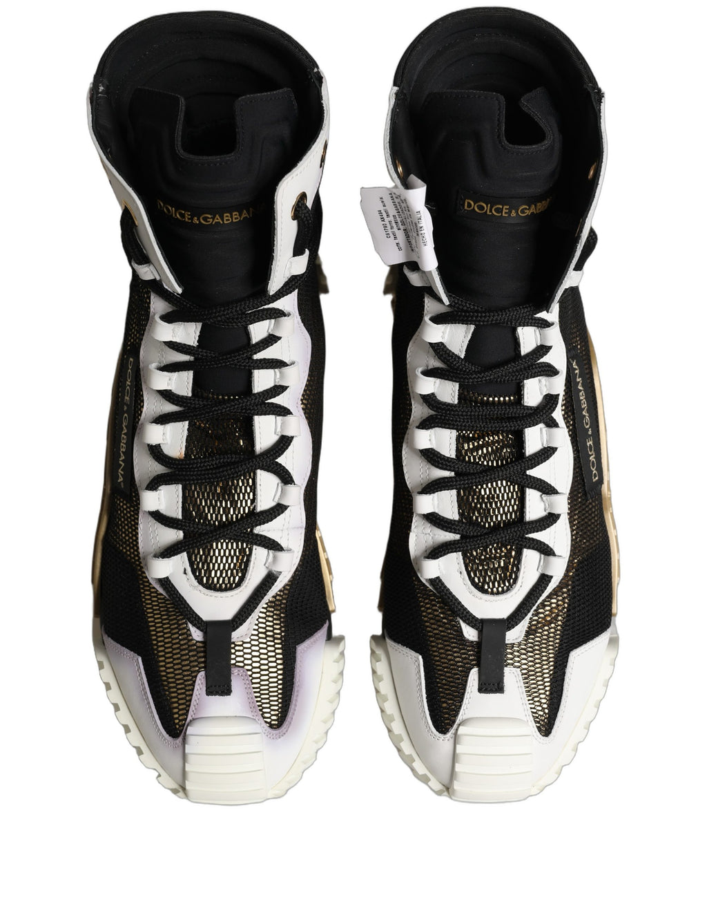 Black Gold NS1 High Top Sneakers Shoes