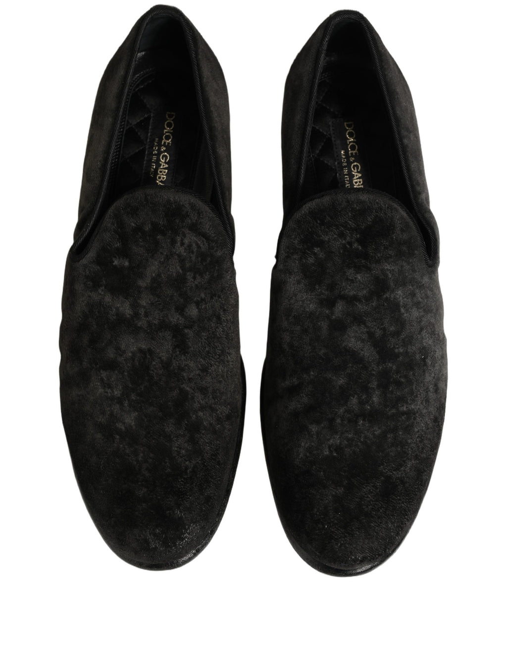 Black Suede Slip On Men Slippers Loafers Shoes