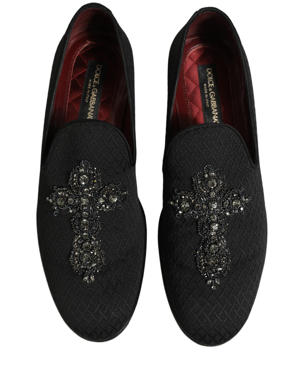 Black Suede Cross Slip On Men Loafers Shoes