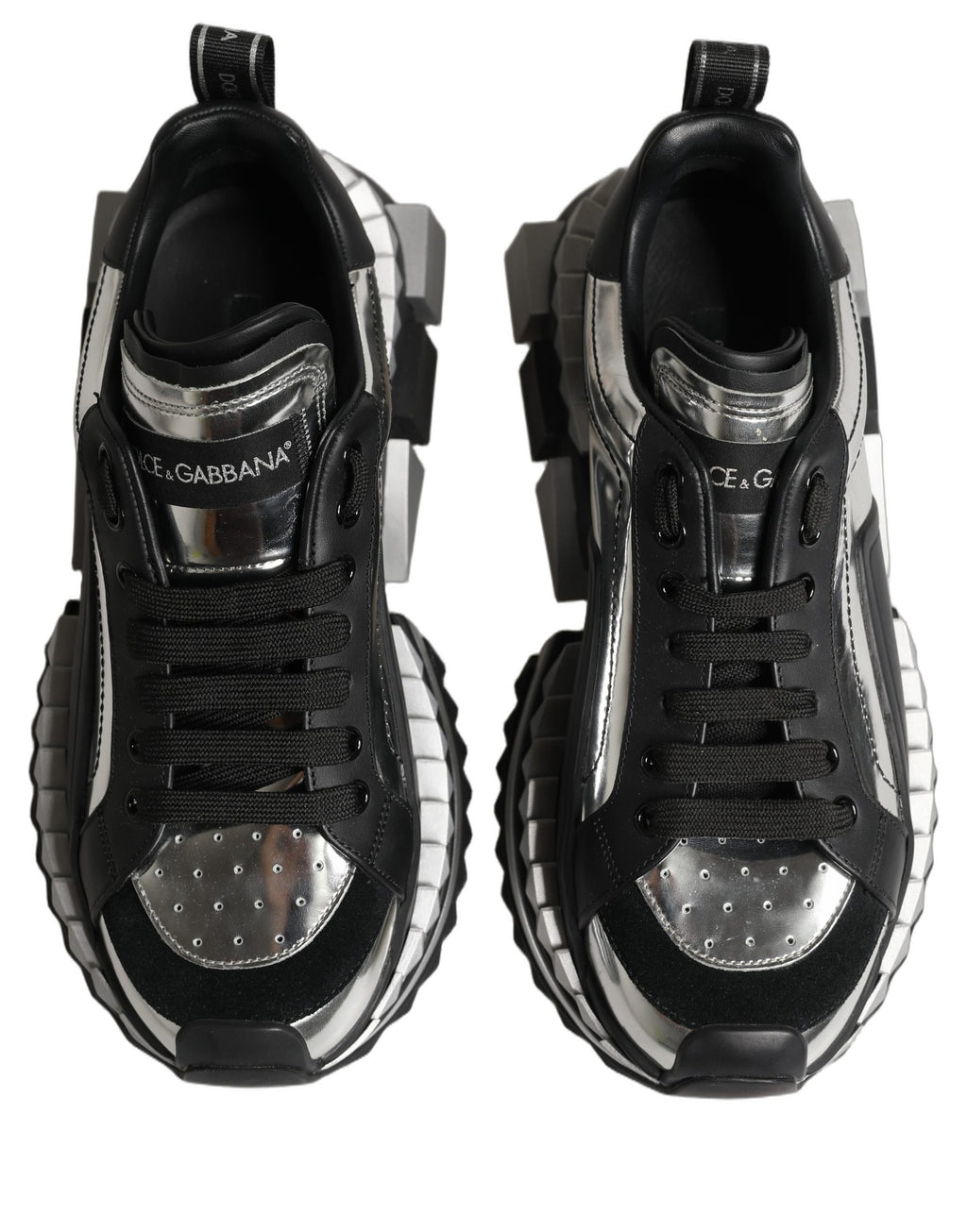 Black Two-Tone Super King Men Sneakers Shoes