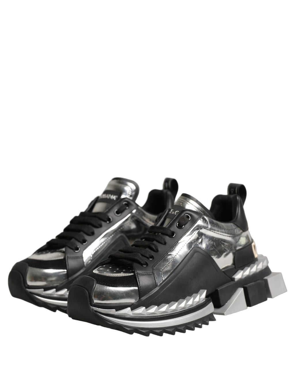 Black Two-Tone Super King Men Sneakers Shoes