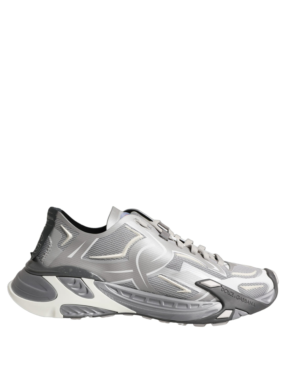 Gray Panelled Low Top Men Sneakers Shoes
