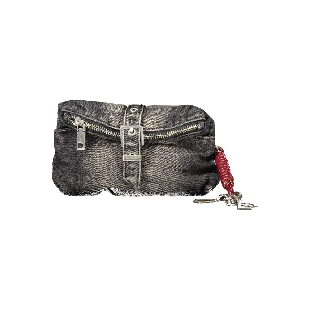 Black Cotton Women's Bag