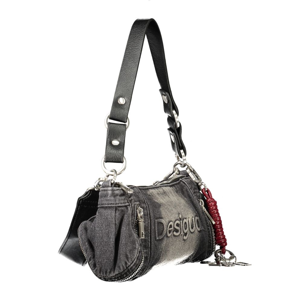 Black Cotton Womens Bag