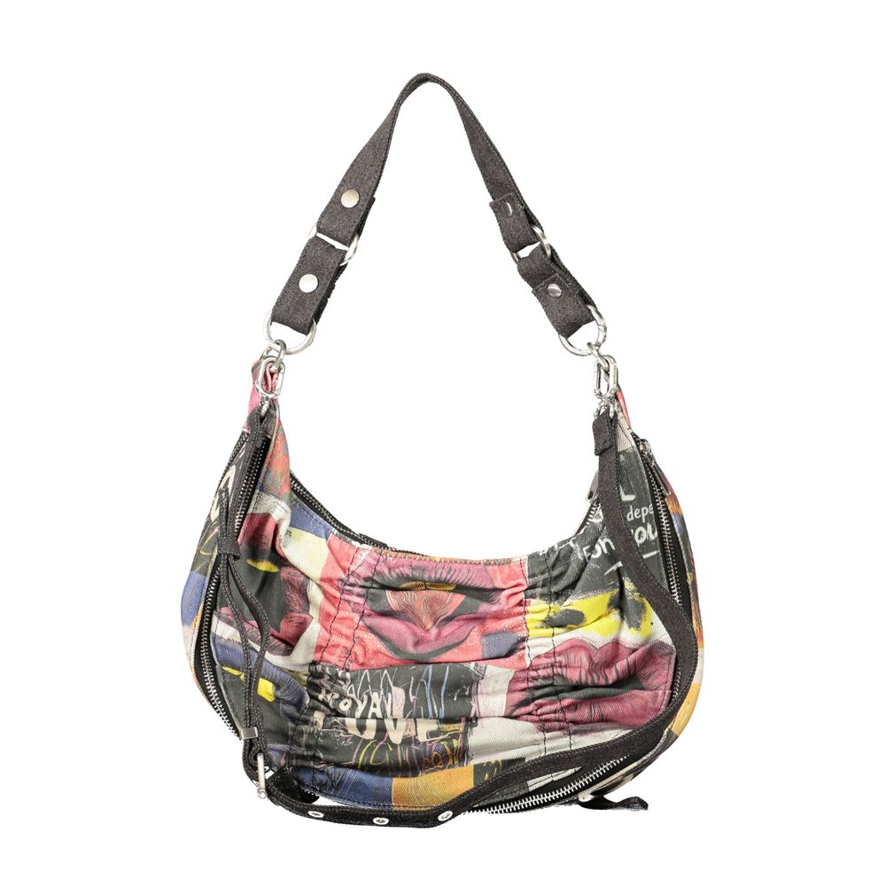 Black Cotton Women's Bag