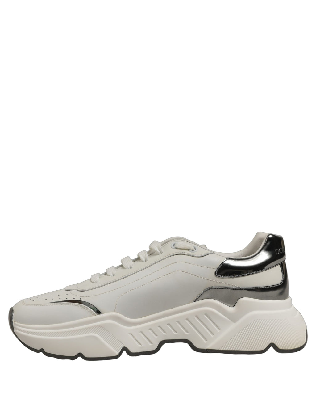 White Silver Daymaster Low Top Sneakers Shoes
