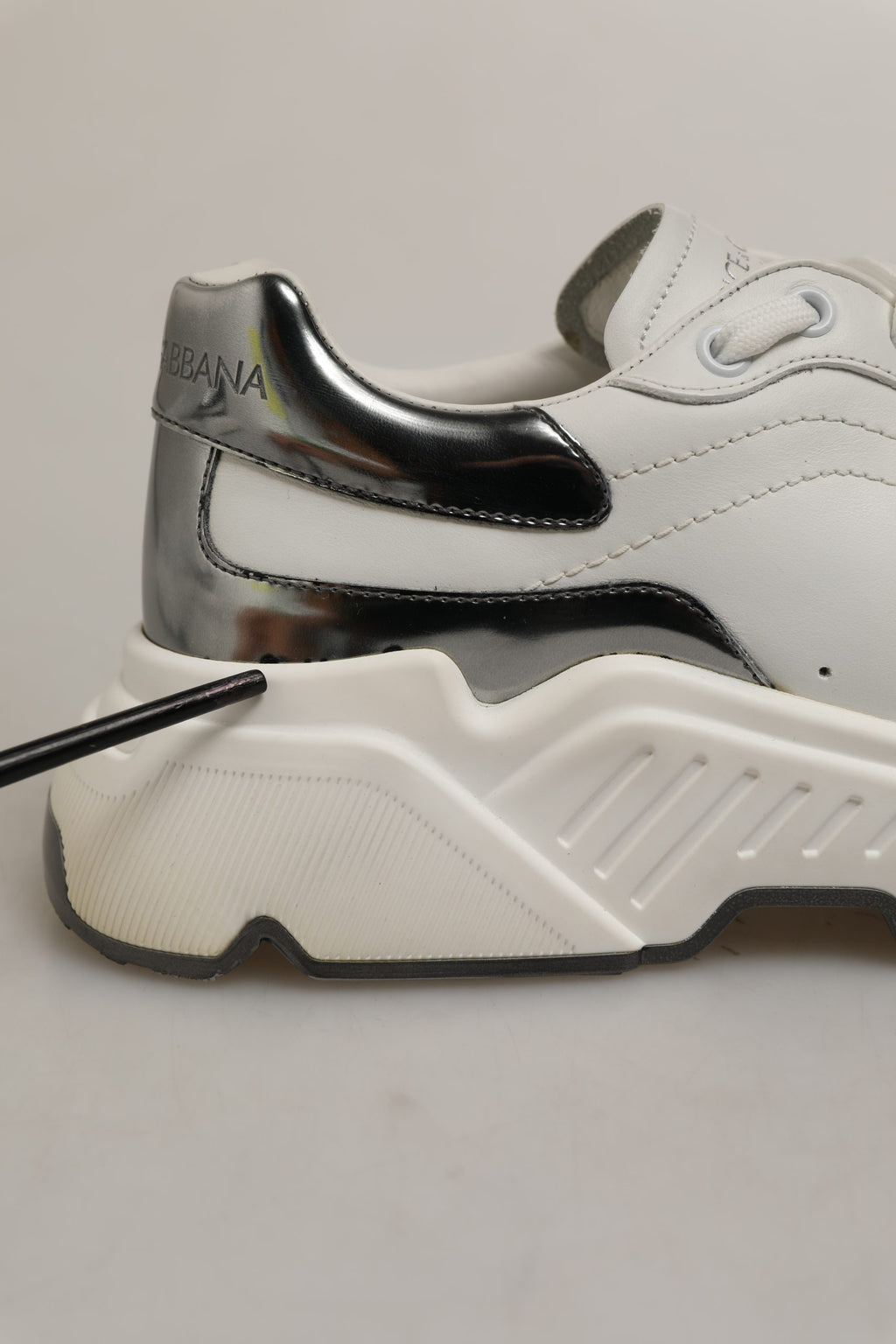 ]White Silver Daymaster Men Sneakers Shoes