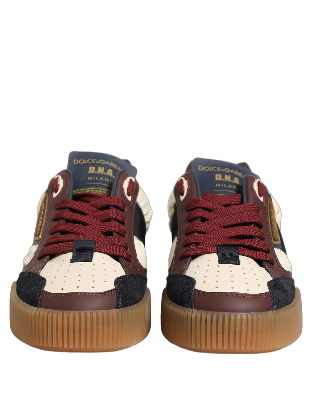Multicolor Leather MIAMI Low Top Sneakers Shoes