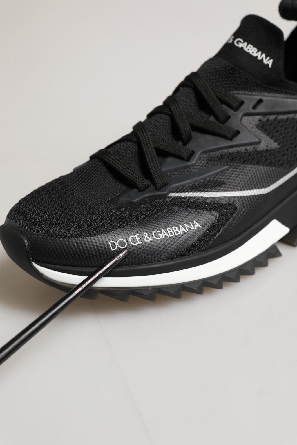Black White Sorrento Low Top Sneakers Shoes