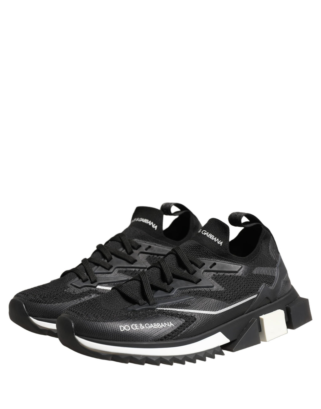 Black White Sorrento Low Top Sneakers Shoes