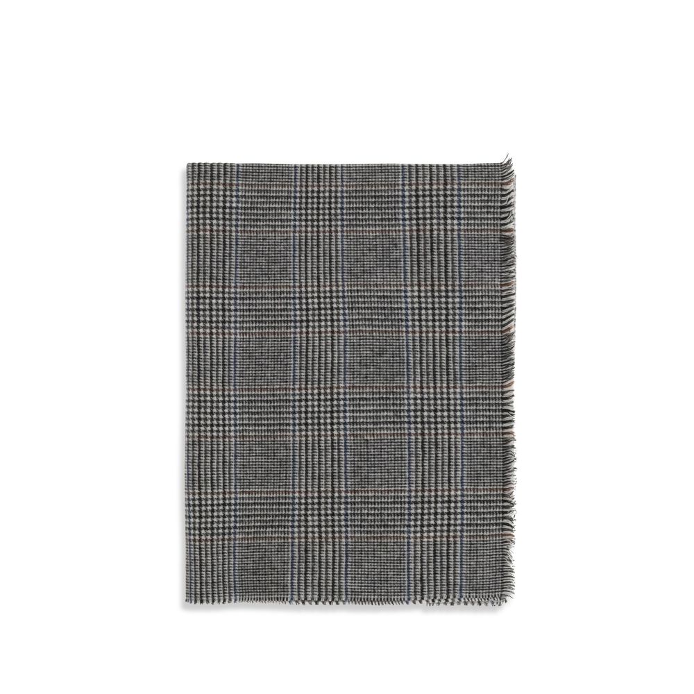 Gray Cashmere Foulard