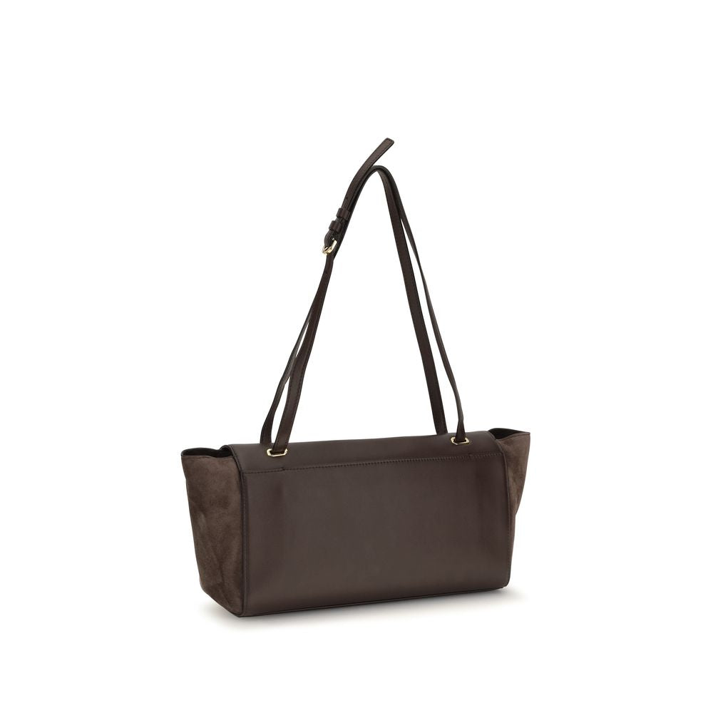 Brown Calf Leather Bos Taurus Shoulder Bag