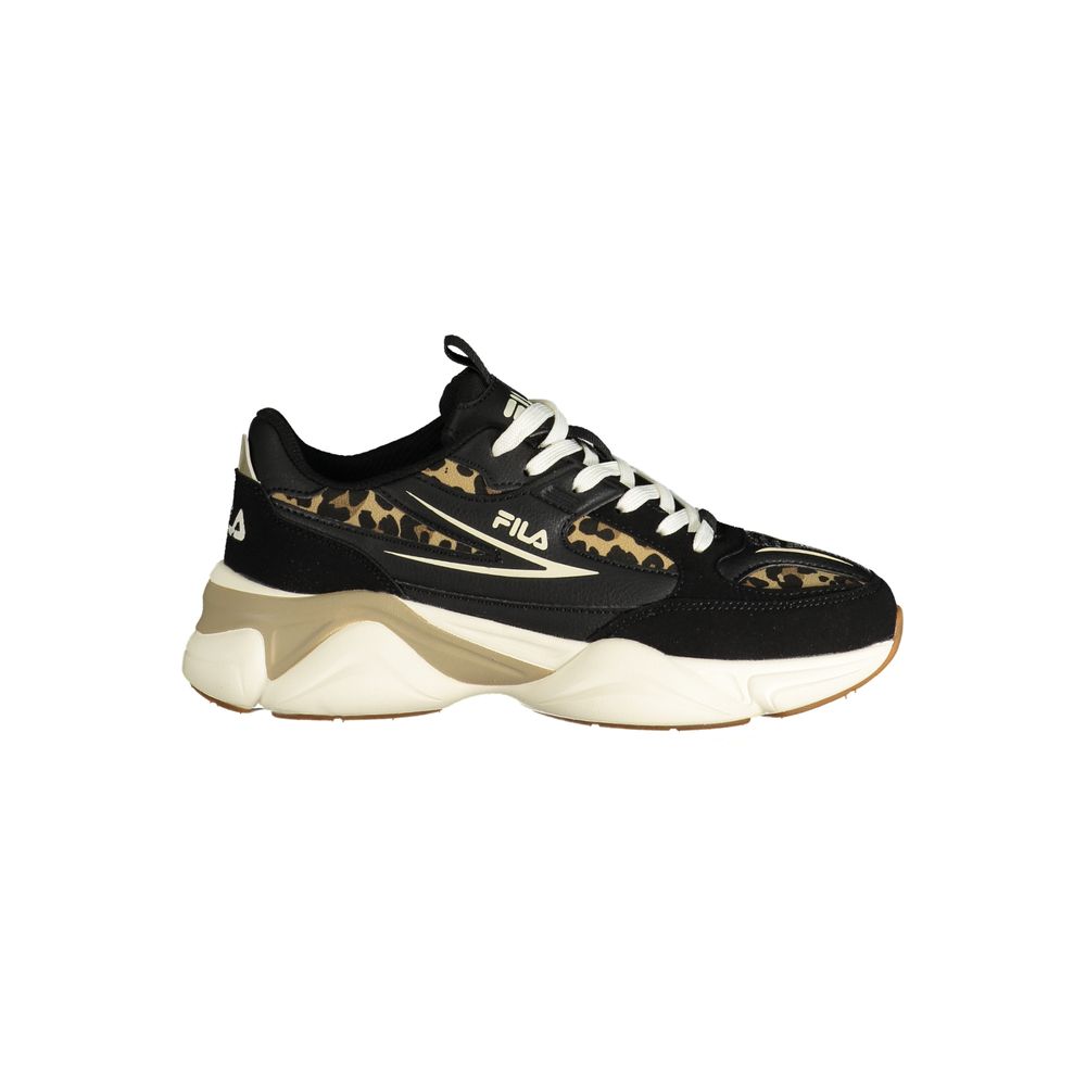 Nero Polyester Womens Sneaker
