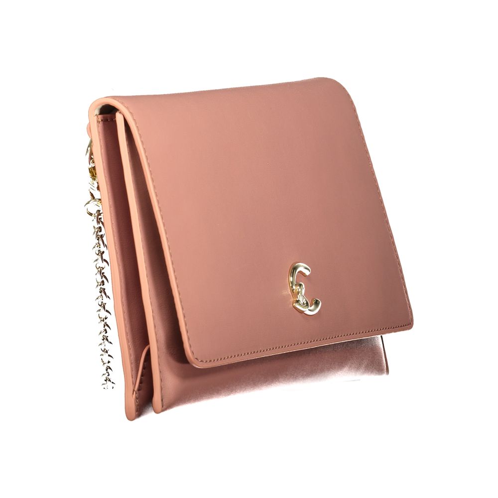 Pink Leather Handbag