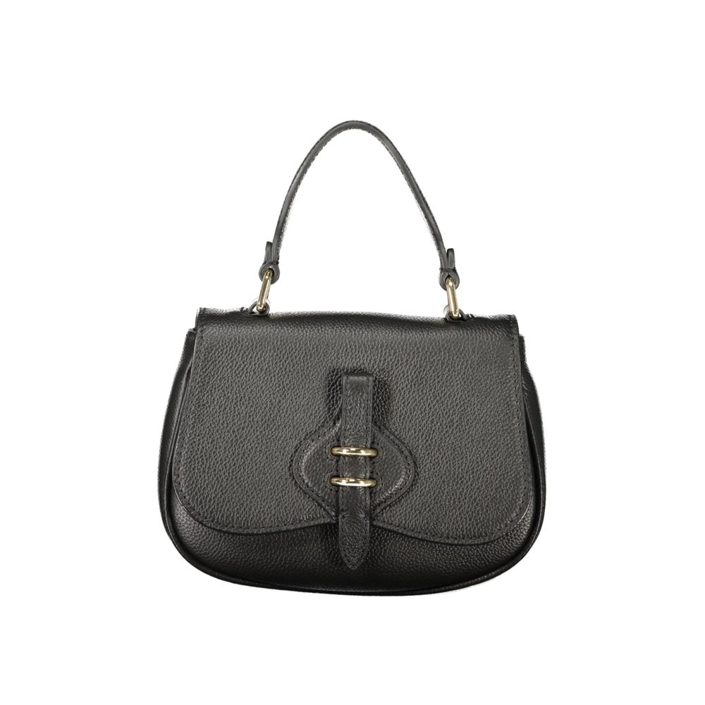 Black Leather Handbag