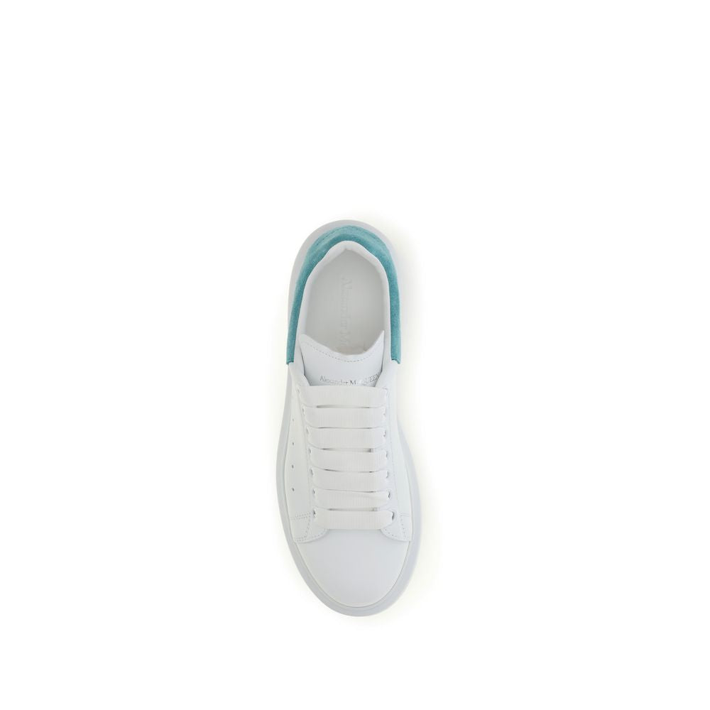 White Calf Leather Bos Taurus Chunky Sneakers