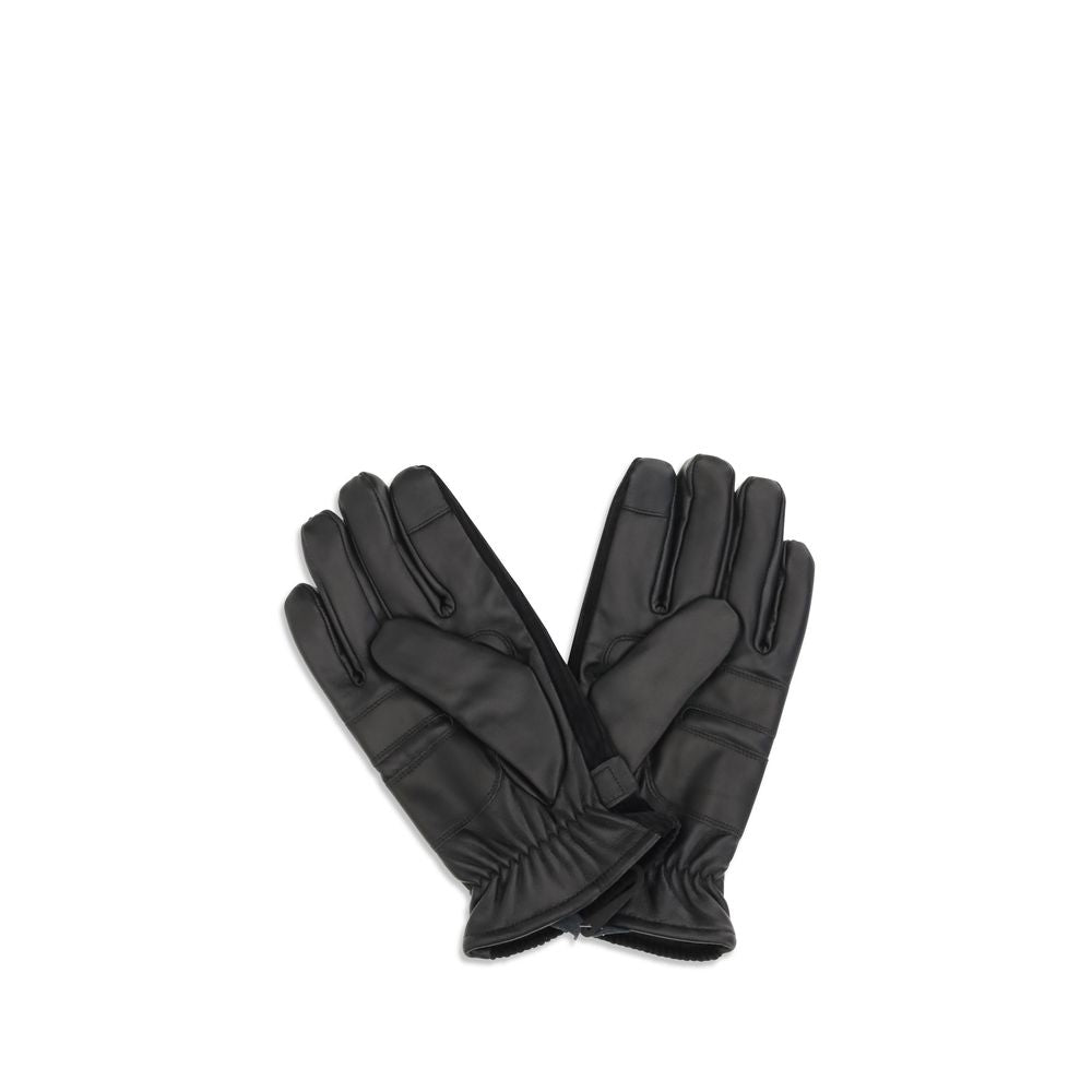 Black Calf Leather Bos Taurus Gloves