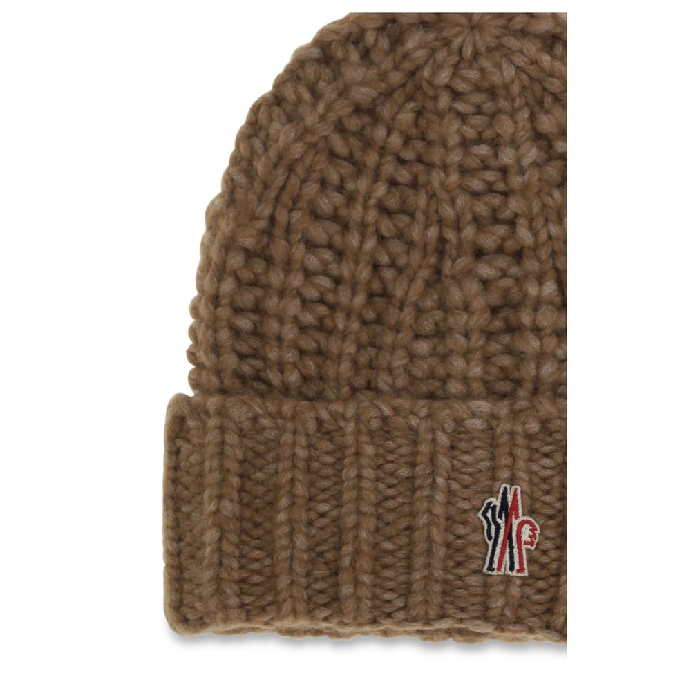 Brown Alpaca Vicugna Pacos Beanie