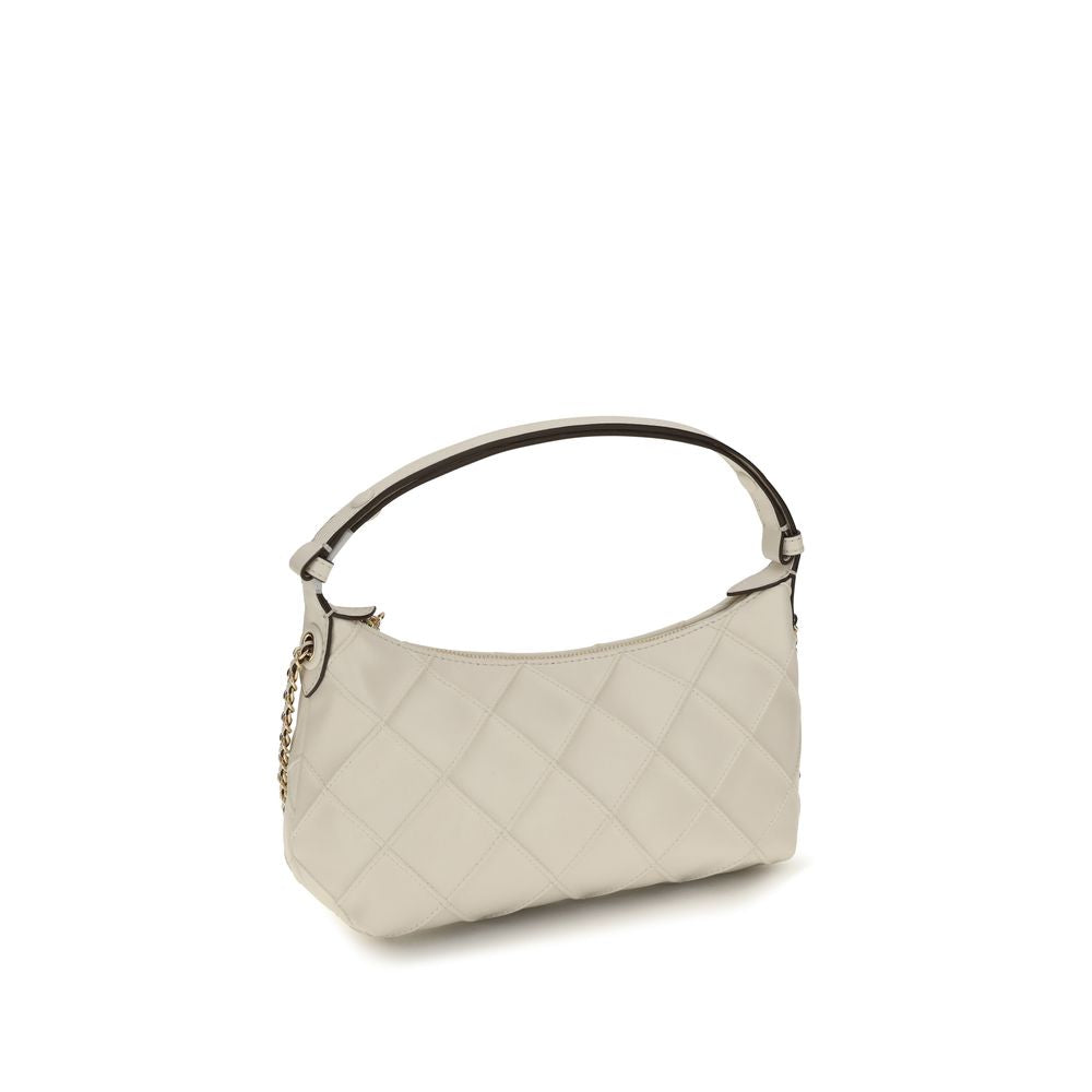 Beige Calf Leather Bos Taurus Handbag
