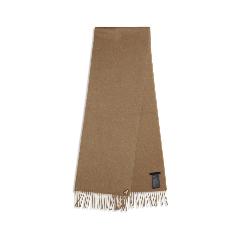 Beige Silk Foulard