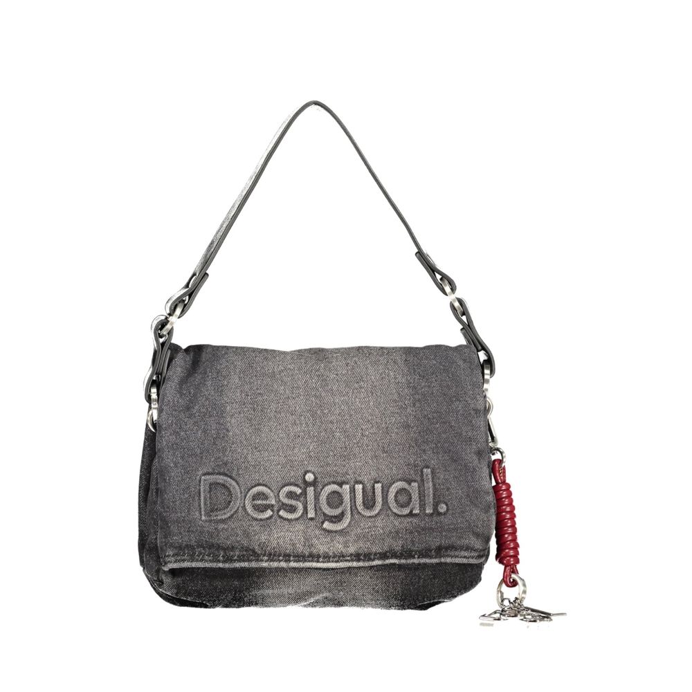 Black Cotton Women's Bag