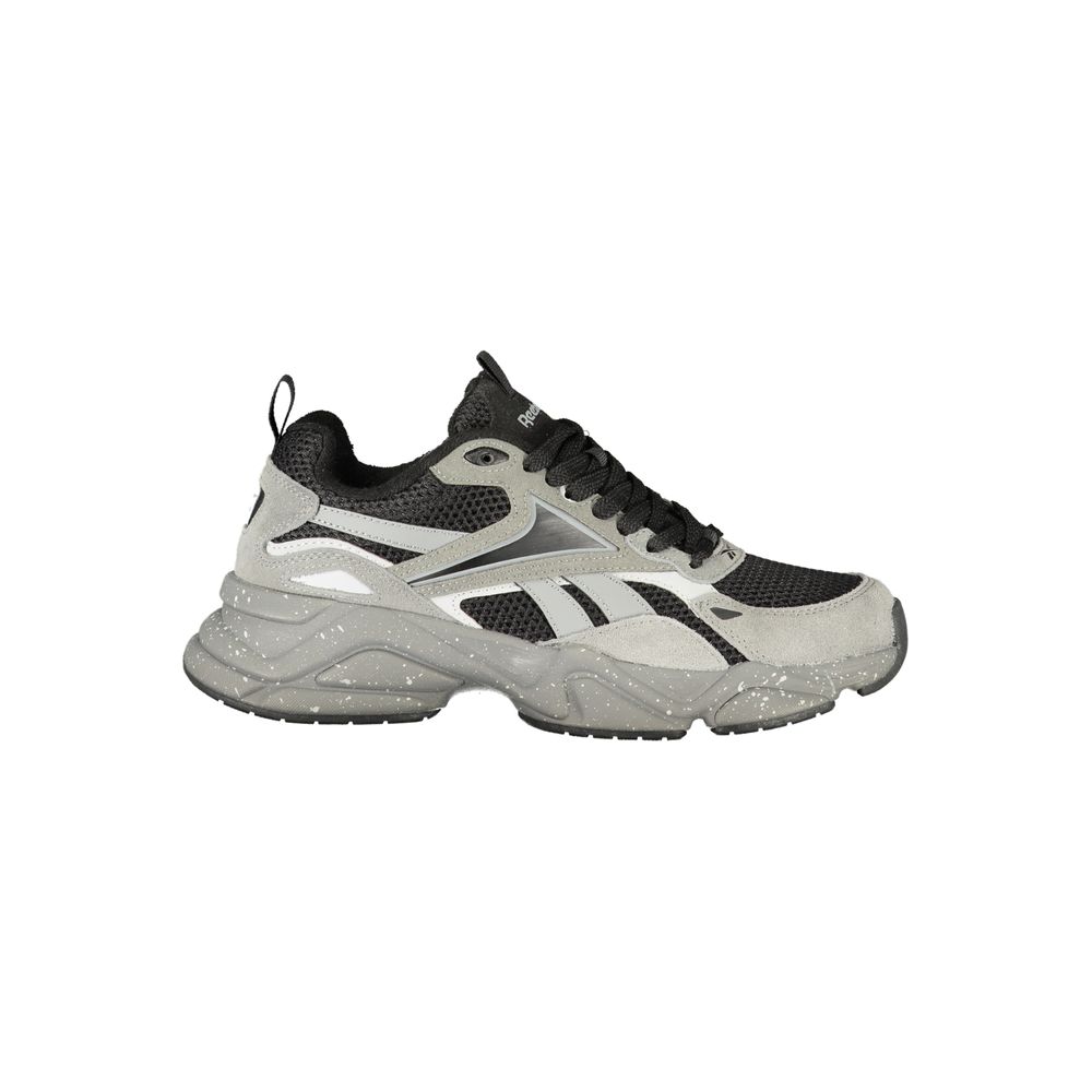 Gray Polyester Men's Sneaker