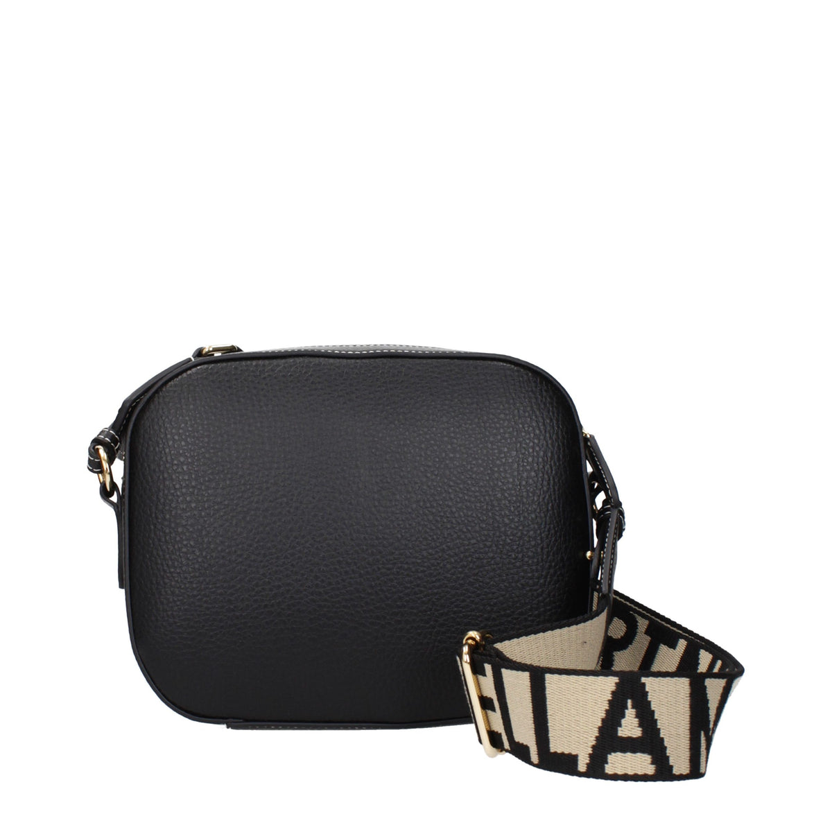 Black Leather Crossbody Bag
