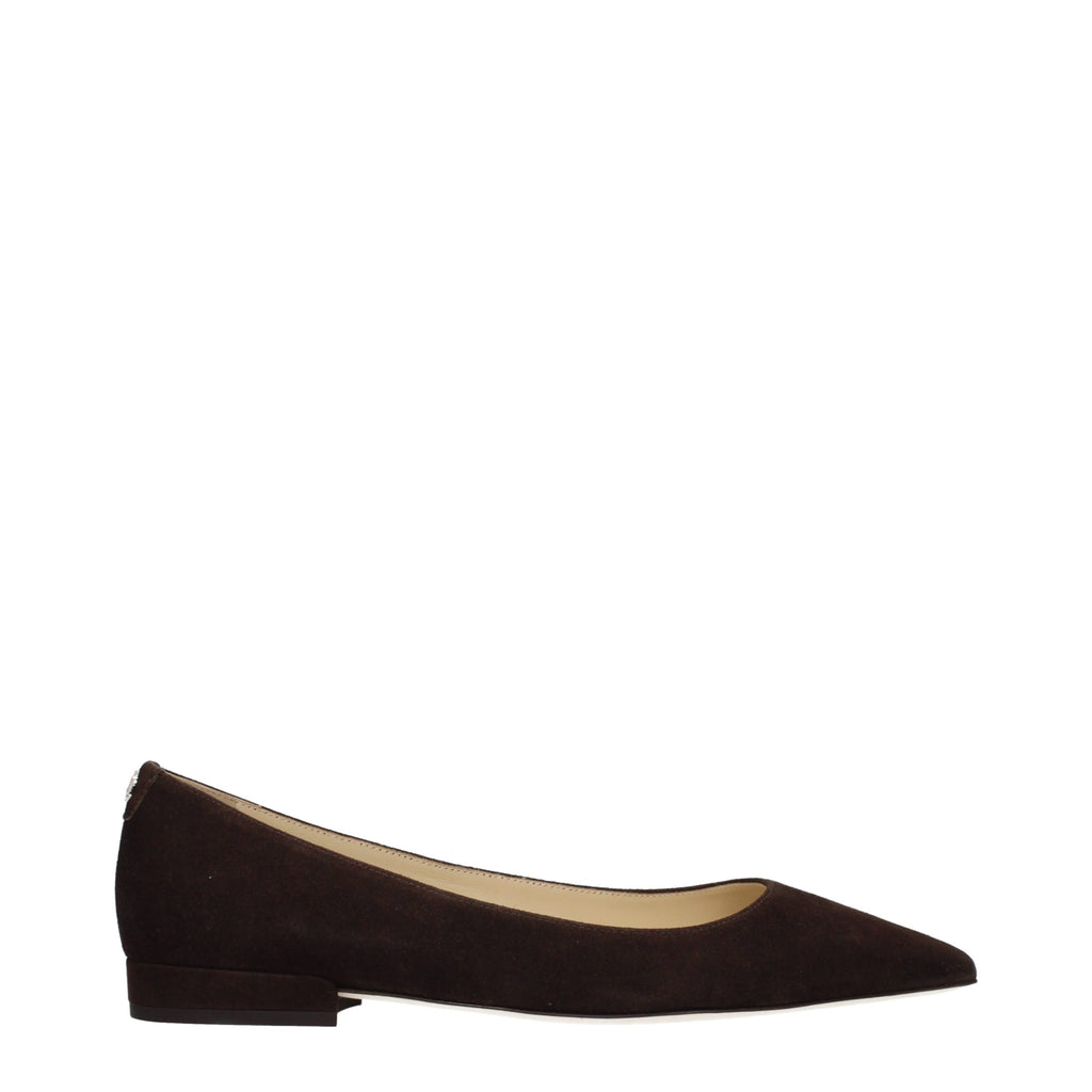 Brown Leather Ballet Flats