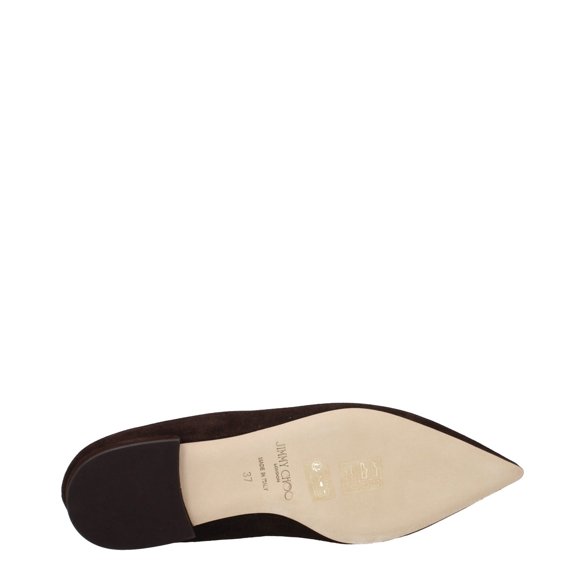Brown Leather Ballet Flats
