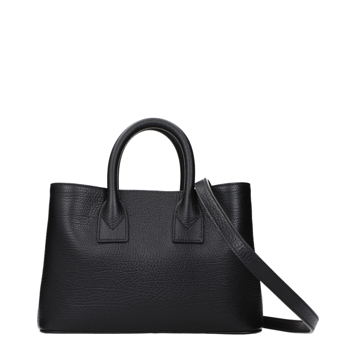 Black Leather Handbag