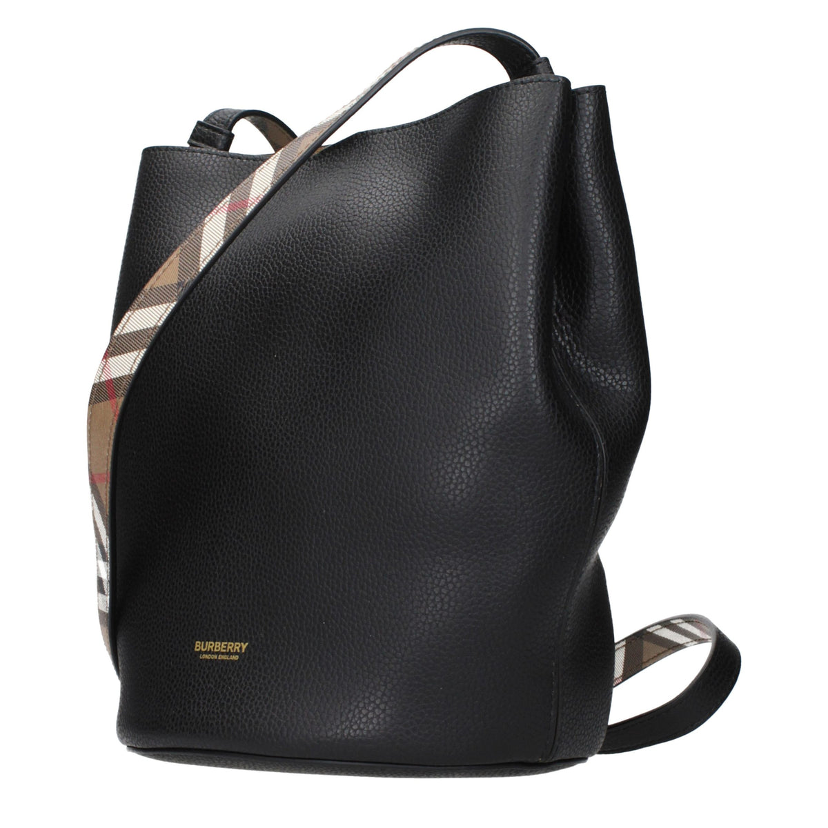 Black Leather Crossbody Bag