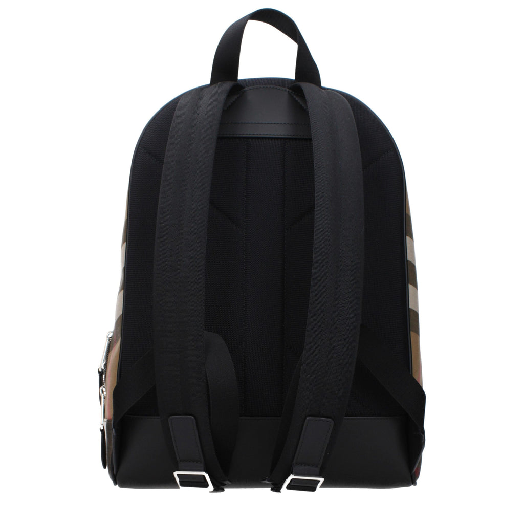 Beige Fabric Backpack