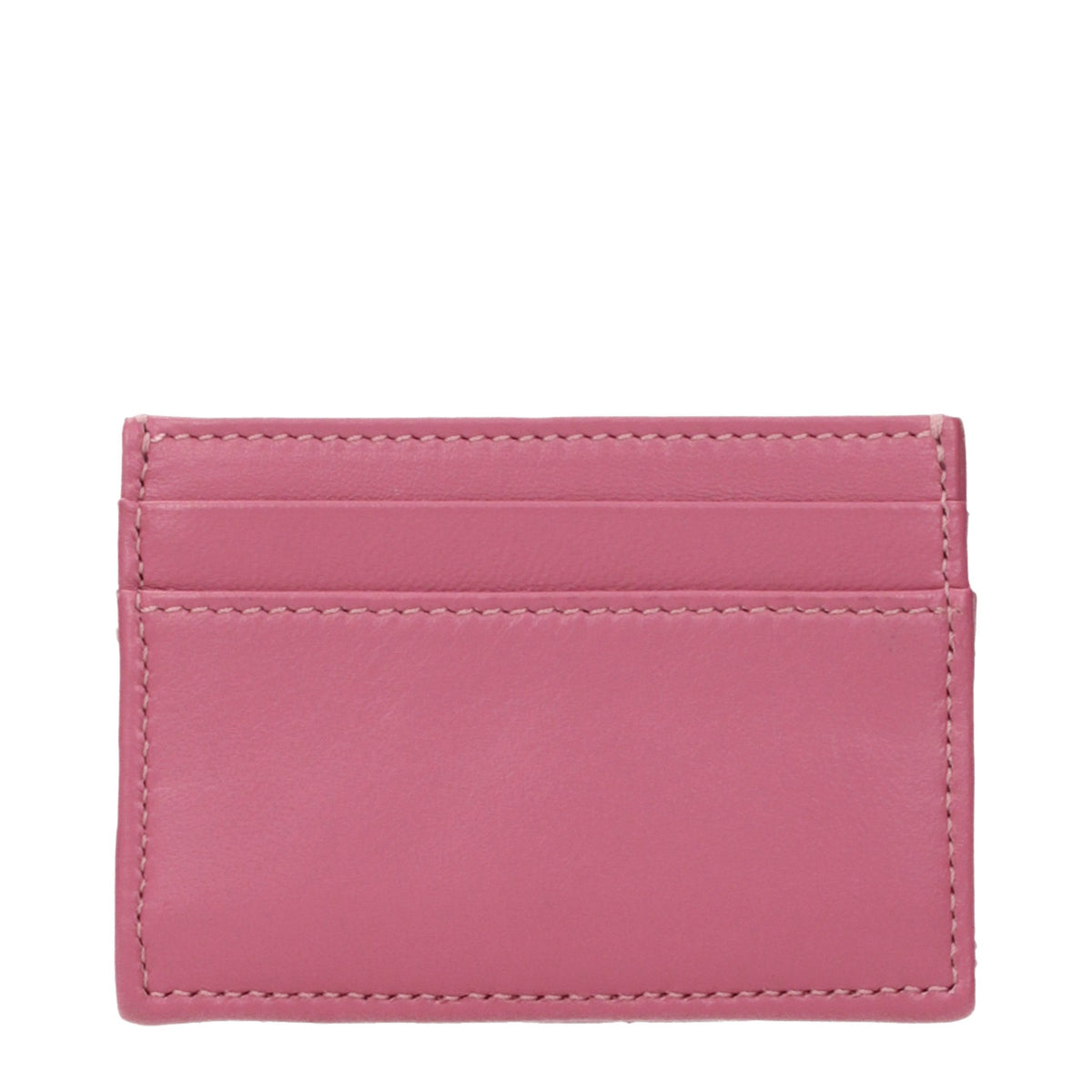 Pink Leather Cardholder