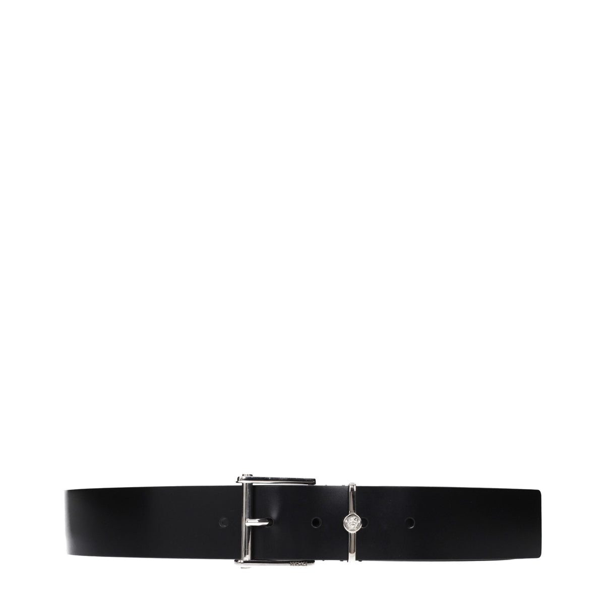 Black Leather Regular Belt