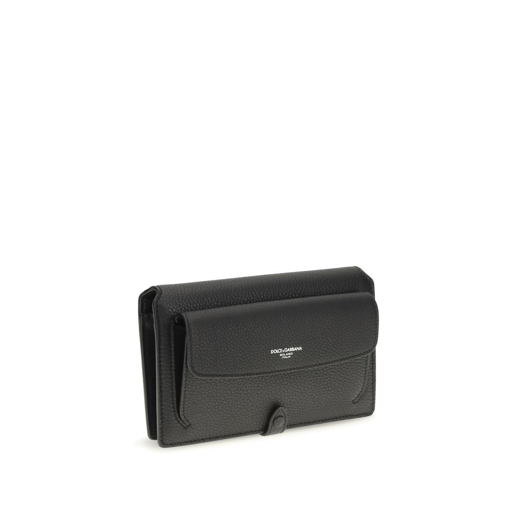 Black Calf Leather Bos Taurus Shoulder Bag